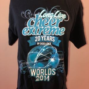 Cheer Extreme Worlds 2014 Program Tee Shirt